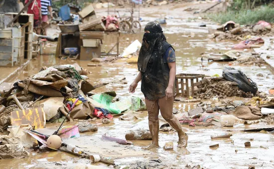 Số người thiệt mạng do lũ lụt và lở đất ở Philippines tăng lên 33