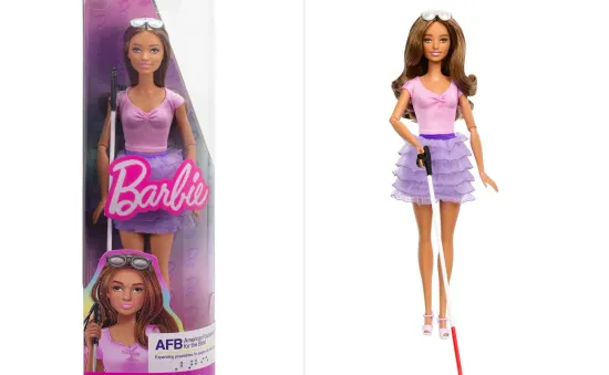 Búp bê Barbie khiếm thị thúc đẩy hòa nhập cộng đồng