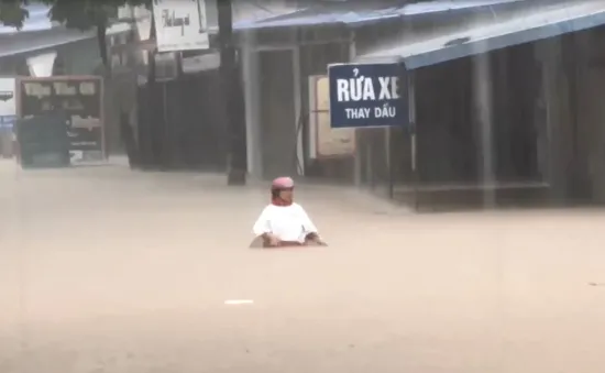 Mưa lớn ngập lụt hàng loạt ở Thái Nguyên, Yên Bái