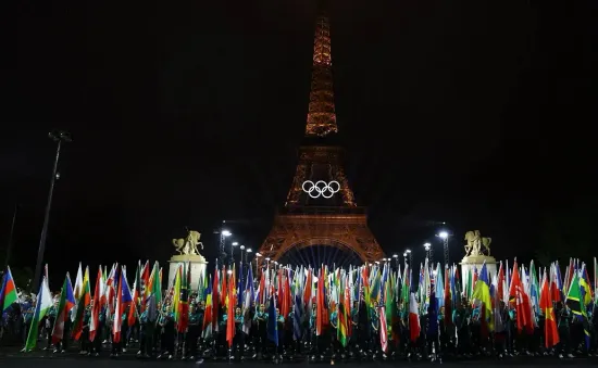 Lễ khai mạc Olympic Paris thu hút nhiều khán giả nhất tại Mỹ kể từ năm 2012