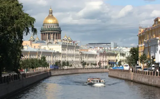 Saint Petersburg đón lượng khách nước ngoài tăng mạnh