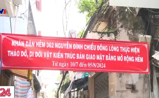 TP Hồ Chí Minh: Người dân hiến đất mở rộng hẻm, xây dựng thành phố văn minh