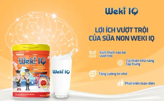 Khám phá bộ 3 hoạt chất 'VÀNG' từ sữa Weki IQ