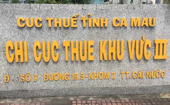 Bắt 2 lãnh đạo Chi cục Thuế khu vực III, Cà Mau