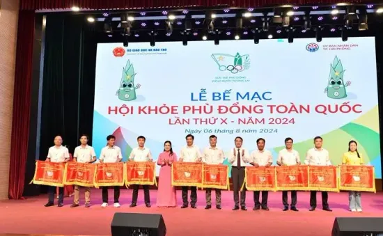 Top 20 đoàn VĐV có số điểm cao nhất tại Hội khỏe Phù Đổng toàn quốc lần thứ X