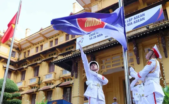 Lễ thượng cờ kỷ niệm 57 năm Ngày thành lập ASEAN