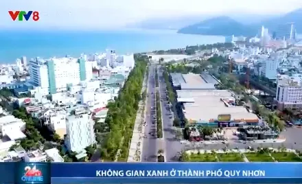 Không gian xanh ở thành phố Quy Nhơn