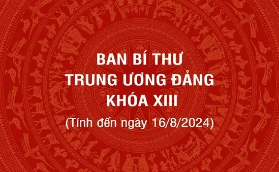 [Infographic] Ban Bí thư Trung ương Đảng khóa XIII