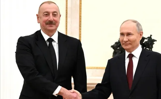 Tổng thống Putin thăm cấp Nhà nước tới Azerbaijan, thúc đẩy quan hệ song phương với Nga