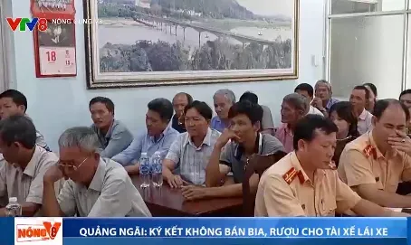 Quảng Ngãi: Chủ nhà hàng, quán ăn ký kết không bán bia, rượu cho tài xế lái xe