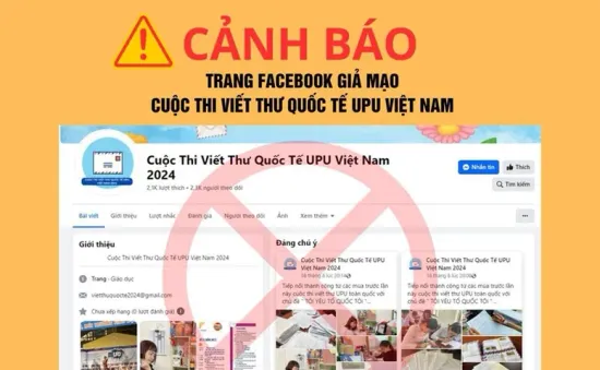 Thận trọng với các trang Facebook về cuộc thi, chương trình trên mạng