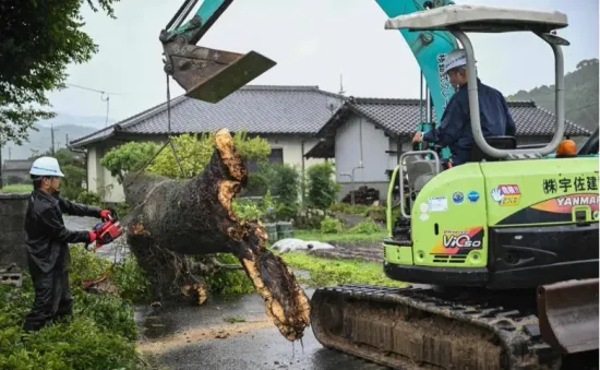 Bão Shanshan gây thiệt hại tại Nhật Bản, khiến 3 người thiệt mạng, hơn 70 người bị thương