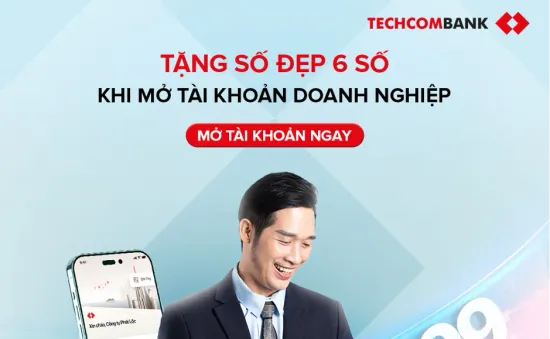 Ưu đãi đặc quyền dành cho Doanh nghiệp khi Mở tài khoản tại Techcombank