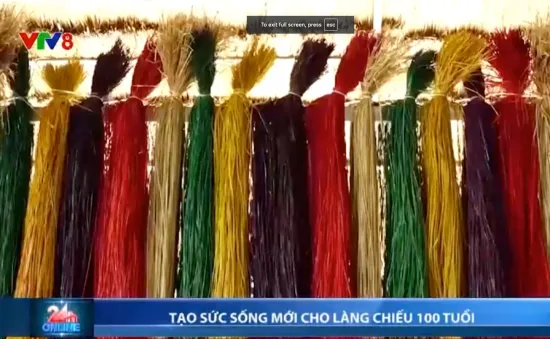 Tạo sức sống mới cho làng chiếu 100 tuổi