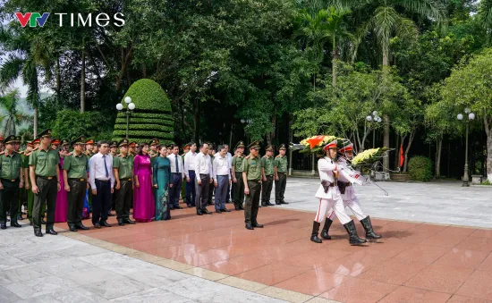 Bộ trưởng Bộ Công an Lương Tam Quang thăm Khu di tích Quốc gia đặc biệt Tân Trào