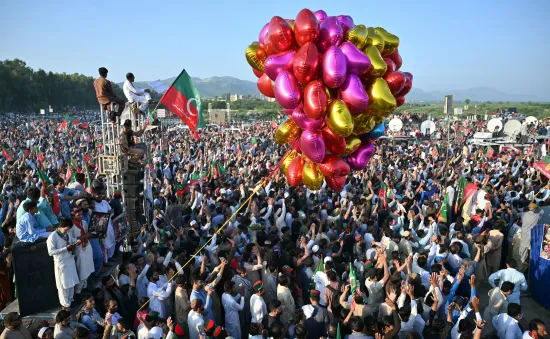 Hàng nghìn người biểu tình ở Pakistan yêu cầu trả tự do cho cựu Thủ tướng Imran Khan