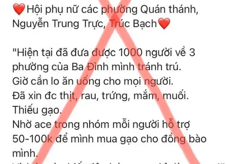 Cảnh báo tình trạng lợi dụng bão số 3 kêu gọi từ thiện để trục lợi cá nhân