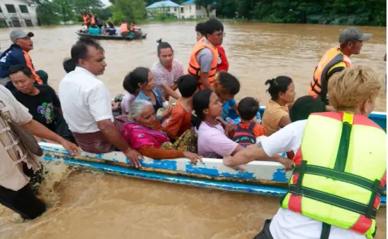 Số người thiệt mạng do lũ lụt sau bão Yagi tại Myanmar tăng lên 74