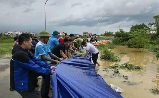 Nước lũ sông Cầu rút bớt, Bắc Ninh rút lệnh báo động số 3