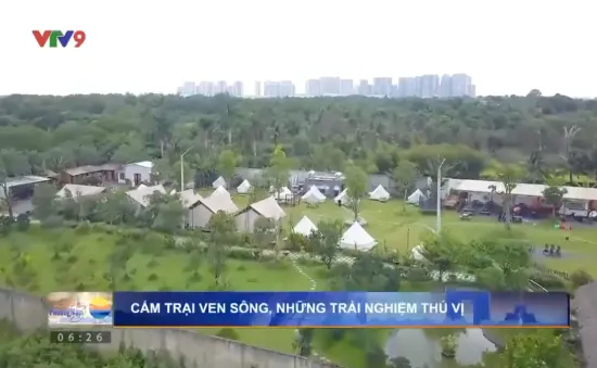 Cắm trại ven sông ở TP Hồ Chí Minh