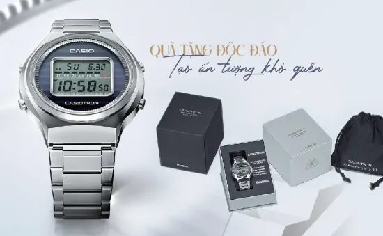 Đồng hồ CASIO: Chìa khóa gắn kết - Quà tặng doanh nghiệp tinh tế