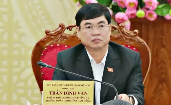 Cho thôi làm nhiệm vụ đại biểu Quốc hội đối với ông Trần Đình Văn