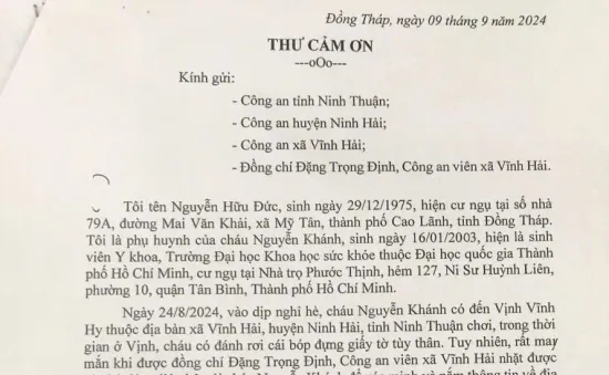 Việc làm ý nghĩa của một Thượng úy công an