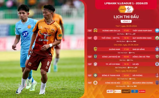 Nhận định vòng 3 V.League 1-2024/25: Hướng về phố núi!