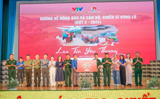 Đài THVN thăm hỏi, động viên cán bộ chiến sĩ các đơn vị lực lượng vũ trang tại các tỉnh miền núi phía Bắc