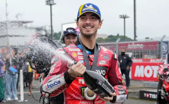 Francesco Bagnaia thắng chặng nước rút GP Nhật Bản