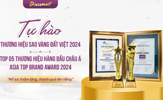 Diasomalt+  liên tục giành các giải thưởng về thương hiệu trong năm 2024