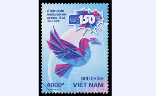 Việt Nam phát hành bộ tem kỷ niệm 150 năm thành lập Liên minh Bưu chính thế giới