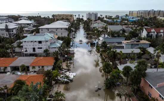 Số người tử vong do bão Milton ở bang Florida (Mỹ) tăng lên 15