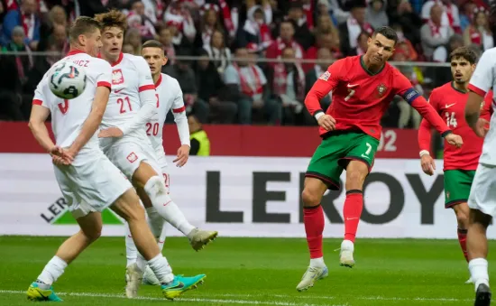 UEFA Nations League: CR7 ghi bàn trong chiến thắng của ĐT Bồ Đào Nha