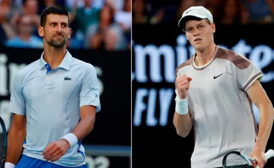 Djokovic và Sinner sẽ đối đầu tại chung kết Thượng Hải Masters