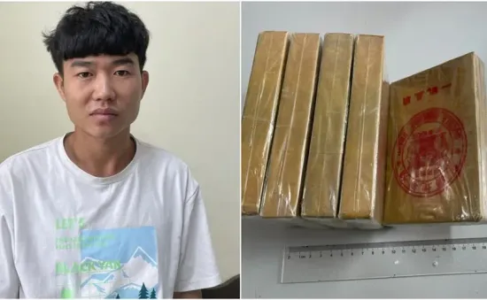 Lợi dụng xe khách vận chuyển 6 bánh heroin trong bao tải dứa