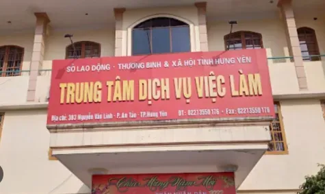 Khởi tố lãnh đạo Trung tâm Dịch vụ việc làm tỉnh Hưng Yên