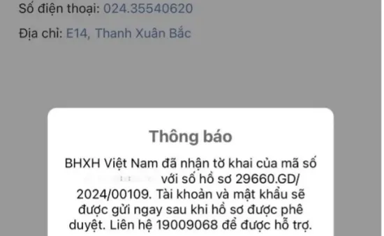 Hướng dẫn phụ huynh tra cứu thẻ BHYT và đăng ký tài khoản VssID cho con