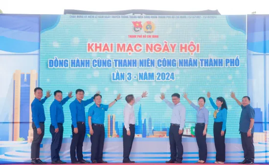 TP Hồ Chí Minh tổ chức Ngày hội đồng hành cùng thanh niên công nhân lần thứ 3