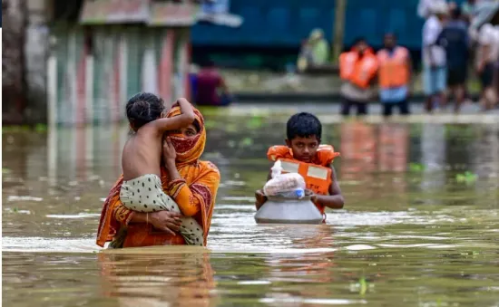 Lũ lụt phá hủy 1,1 triệu tấn gạo ở Bangladesh