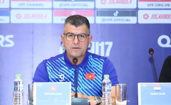 HLV Cristiano Roland: “Các thử thách rất khó khăn, nhưng đội tuyển U17 Việt Nam sẽ thi đấu hết mình”