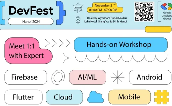 GDG DevFest Hanoi 2024 - Ngày hội dành cho cộng đồng lập trình viên