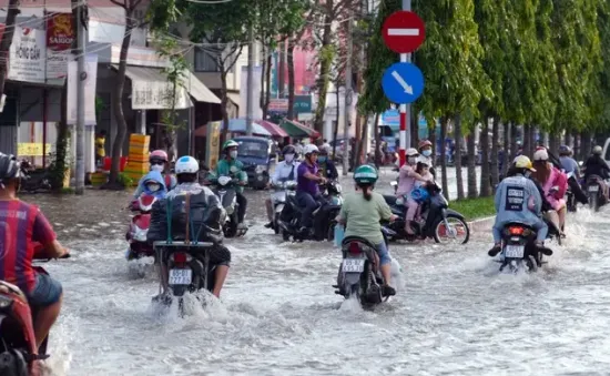 Đồng bằng sông Cửu Long cảnh báo triều cường cao gây ngập úng