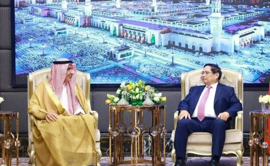 Thủ tướng làm việc với các doanh nghiệp lớn của Saudi Arabia