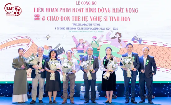 Lần đầu tiên tổ chức Liên hoan Phim hoạt hình Dòng khát vọng