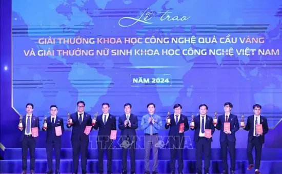 10 nhà khoa học trẻ xuất sắc được nhận Giải thưởng Quả Cầu Vàng 2024