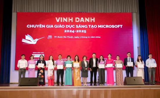 Vinh danh điển hình đổi mới sáng tạo giáo dục Việt Nam