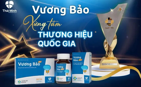 Thương hiệu Quốc gia 2024 xướng tên Vương Bảo – Giải pháp vàng cho bệnh phì đại tuyến tiền liệt!