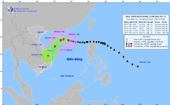 Bảo đảm thông tin liên lạc thông suốt phục vụ công tác điều hành, ứng phó bão Yinxing