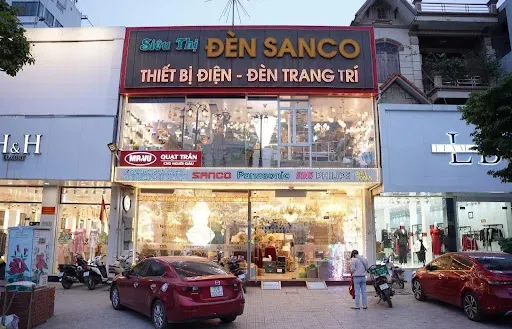 Siêu thị đèn Sanco - Địa chỉ cung cấp đèn trang trí được nhiều khách hàng lựa chọn